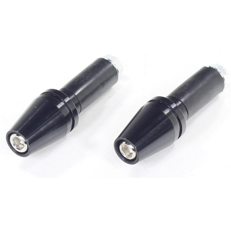 Black handlebar ends 13mm oxf 028