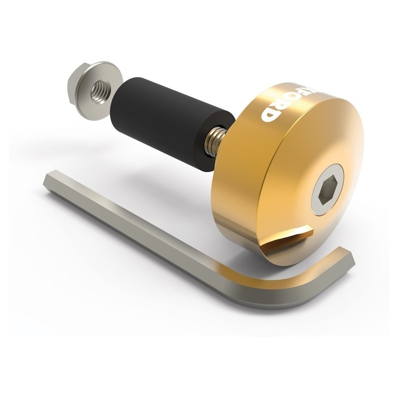 Ox592 gold oxford handlebar ends