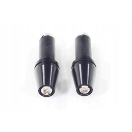 Black handlebar ends 13mm oxf 028 set ox