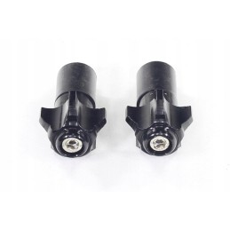 Black handlebar ends 17mm OXF 026 k