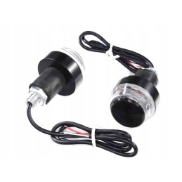 LED steering wheel tip lamp, blue, yellow