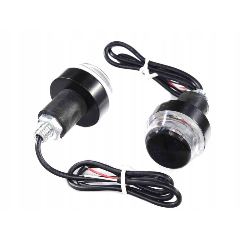 LED steering wheel tip lamp, blue, yellow