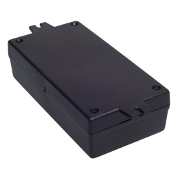 1 pcs - RS PRO Black ABS Enclosure, IP54, Flanged, 169.15 x 74.35 x 39.85mm