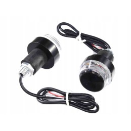 LED steering wheel tip lamp, blue, yellow