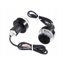 LED steering wheel tip lamp, blue, yellow