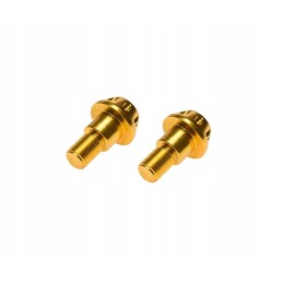 Gold handlebar end for Yamaha M16x1 5
