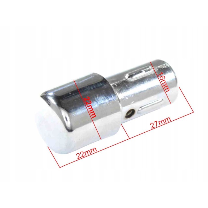 Benzer plastic chrome handlebar cap