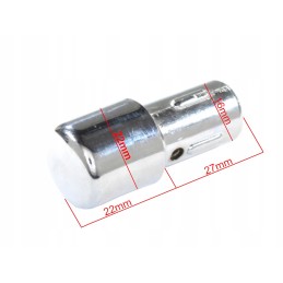 Benzer plastic chrome handlebar cap