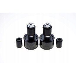 Accel handlebar end weights, black bec04bk accel