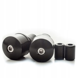 Accel handlebar end weights, black bec04bk accel