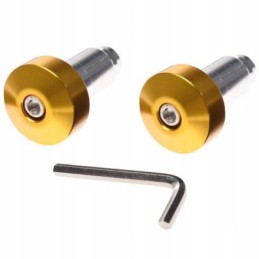 Gold steering wheel weight ends aw56918bgd