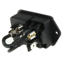 25 pcs - Schurter C20 Panel Mount IEC Connector Male, 20A, 250 V