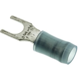 1 Box of 1000 - TE Connectivity, PIDG Insulated Crimp Spade Connector, 1mm² to 2.6mm², 16AWG to 14AWG, M4 (8) Stud Size Nylon, B