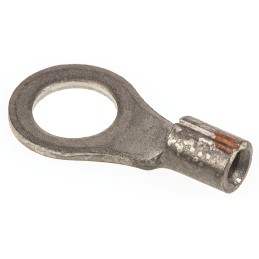 1 Box of 1000 - TE Connectivity, STRATO-THERM Insulated Ring Terminal, M5 Stud Size, 0.26mm² to 1.65mm² Wire Size, Grey