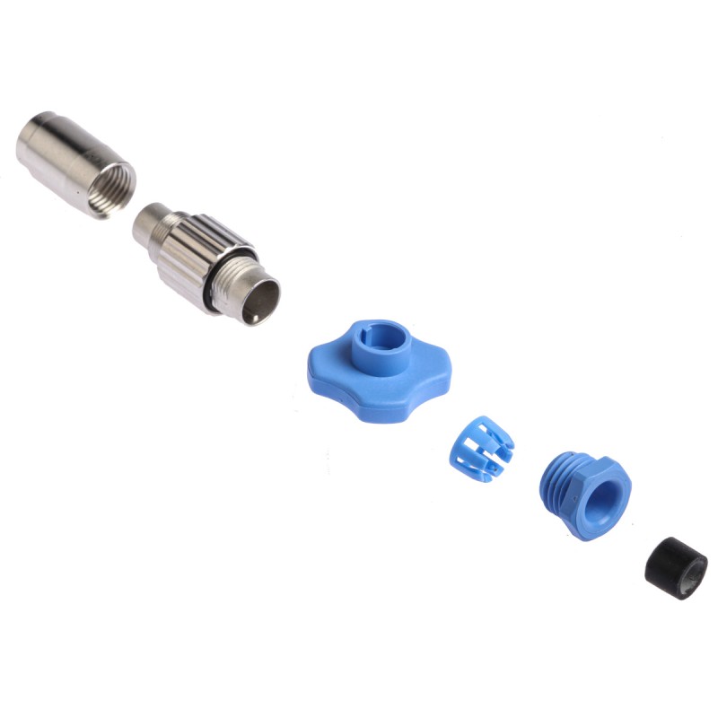 25 pcs - TE Connectivity Circular Connector, 3 Contacts, Cable Mount, Subminiature Connector, Plug, Male, IP65, TRIAD 01 Series