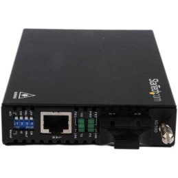 1 pcs - StarTech.com RJ45, SC Media Converter, Single Mode, 10/100Mbit/s, Half/Full Duplex 30km