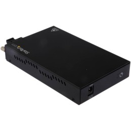 1 pcs - StarTech.com RJ45, SC Media Converter, Single Mode, 10/100Mbit/s, Half/Full Duplex 30km