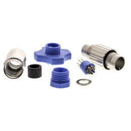 25 pcs - TE Connectivity Circular Connector, 8 Contacts, Cable Mount, Subminiature Connector, Plug, Male, IP65, TRIAD 01 Series