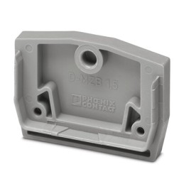 50 pcs - Phoenix Contact D-MZB 1.5 Series End Cover for Use with DIN Rail Terminal Blocks
