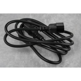 1 pcs - RS PRO IEC C13 Socket to IEC C14 Plug Power Cord, 2m