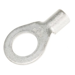50 pcs - RS PRO Uninsulated Ring Terminal, 10.5mm Stud Size, 10mm² to 10mm² Wire Size