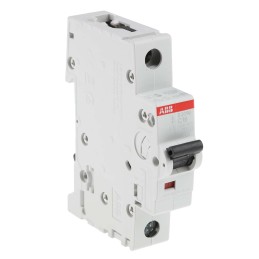 1 pcs - ABB System Pro M Compact S200M MCB, 1P, 16A Curve C, 253V AC, 72V DC, 10 kA Breaking Capacity