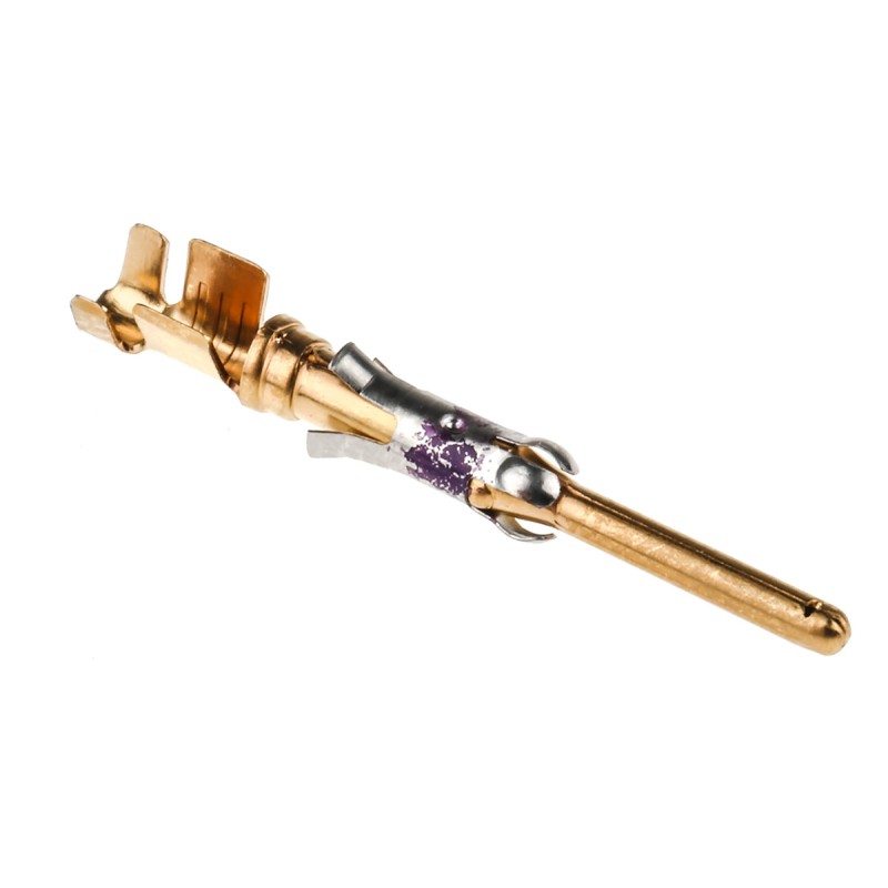 1 Box of 1000 - TE Connectivity Male Crimp Circular Connector Contact, Contact Size 16, Wire Size 18 - 14 AWG