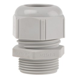 1 Pack of 5 - Lapp SKINTOP Series Grey Polyamide Cable Gland, M25 Thread, 8mm Min, 17mm Max, IP68, IP69