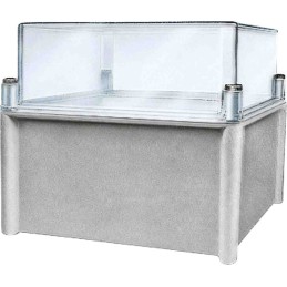 1 pcs - Schneider Electric Thalassa PLS Series Grey Fibreglass Reinforced Polyester, Polyester General Purpose Enclosure, IP66,