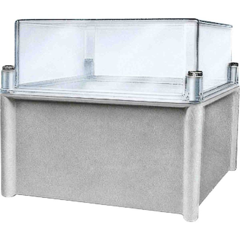 1 pcs - Schneider Electric Thalassa PLS Series Grey Fibreglass Reinforced Polyester, Polyester General Purpose Enclosure, IP66,