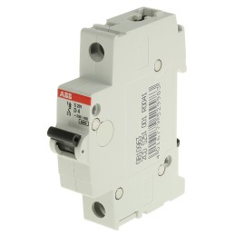 1 pcs - ABB System Pro M Compact S200 MCB, 1P, 4A Curve D, 253V AC, 72V DC, 6 kA Breaking Capacity