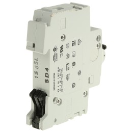 1 pcs - ABB System Pro M Compact S200 MCB, 1P, 4A Curve D, 253V AC, 72V DC, 6 kA Breaking Capacity