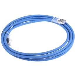 1 pcs - RS PRO Cat6a Male RJ45 to Male RJ45 Ethernet Cable, S/FTP, Blue LSZH Sheath, 3m