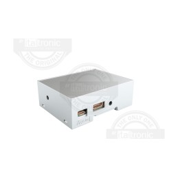 1 pcs - Italtronic Solid Top Enclosure Type, ABS, Polycarbonate DIN Rail Enclosure Kit