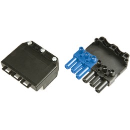 25 pcs - Wieland GST18i6 Series Mini Connector, 6-Pole, Female, Cable Mount, 20A