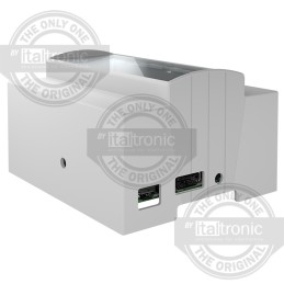 1 pcs - Italtronic Solid Top Enclosure Type, ABS, Polycarbonate DIN Rail Enclosure Kit