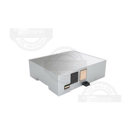 1 pcs - Italtronic Solid Top Enclosure Type, ABS, Polycarbonate DIN Rail Enclosure Kit