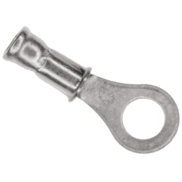 1 Box of 1000 - TE Connectivity, DIAMOND GRIP Uninsulated Ring Terminal, M2.5 Stud Size, 0.1mm² to 0.4mm² Wire Size