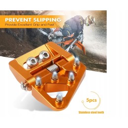 KTM widened folding brake tip