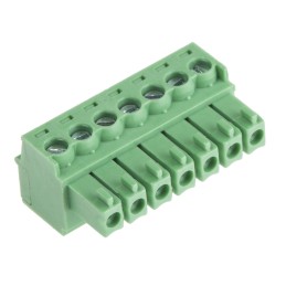 250 pcs - RS PRO 3.5mm Pitch 7 Way Pluggable Terminal Block, Plug, Through Hole, Screw Termination