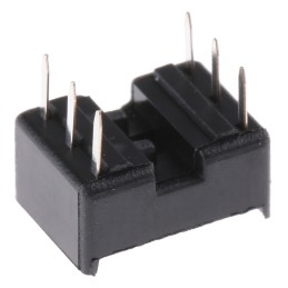 50 pcs - Winslow, W3100 2.54mm Pitch Vertical 6 Way, Through Hole Stamped Pin Open Frame IC Dip Socket, 10A