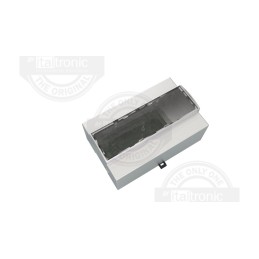 1 pcs - Italtronic Solid Top Enclosure Type, ABS, Polycarbonate DIN Rail Enclosure Kit
