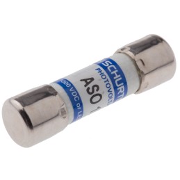 1 pcs - Schurter 10A F Melamine Cartridge Fuse, 10 x 38mm