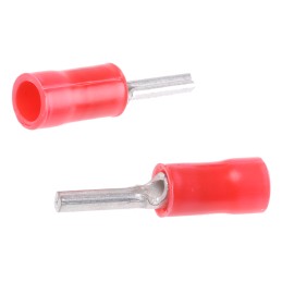 1 Box of 1000 - TE Connectivity, PLASTI-GRIP Insulated, Tin Crimp Pin Connector, 0.3mm² to 1.4mm², 22AWG to 16AWG, 1.8mm Pin Dia