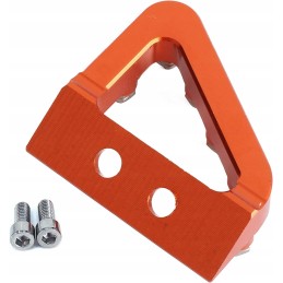 Orange rear brake pedal cover for ktm sx sxf exc excf xc xcw