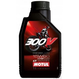 Motul 300v fl off road engine oil 15w60 synthetic 1l original