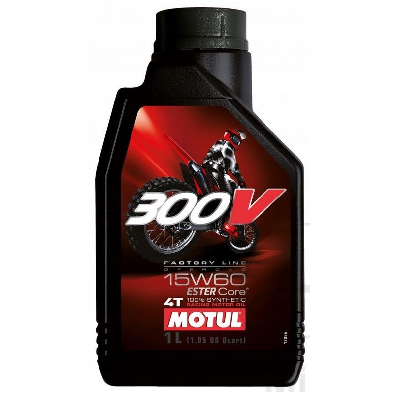 Motul 300v fl off road engine oil 15w60 synthetic 1l original