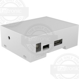1 pcs - Italtronic Solid Top Enclosure Type, ABS, Polycarbonate DIN Rail Enclosure Kit