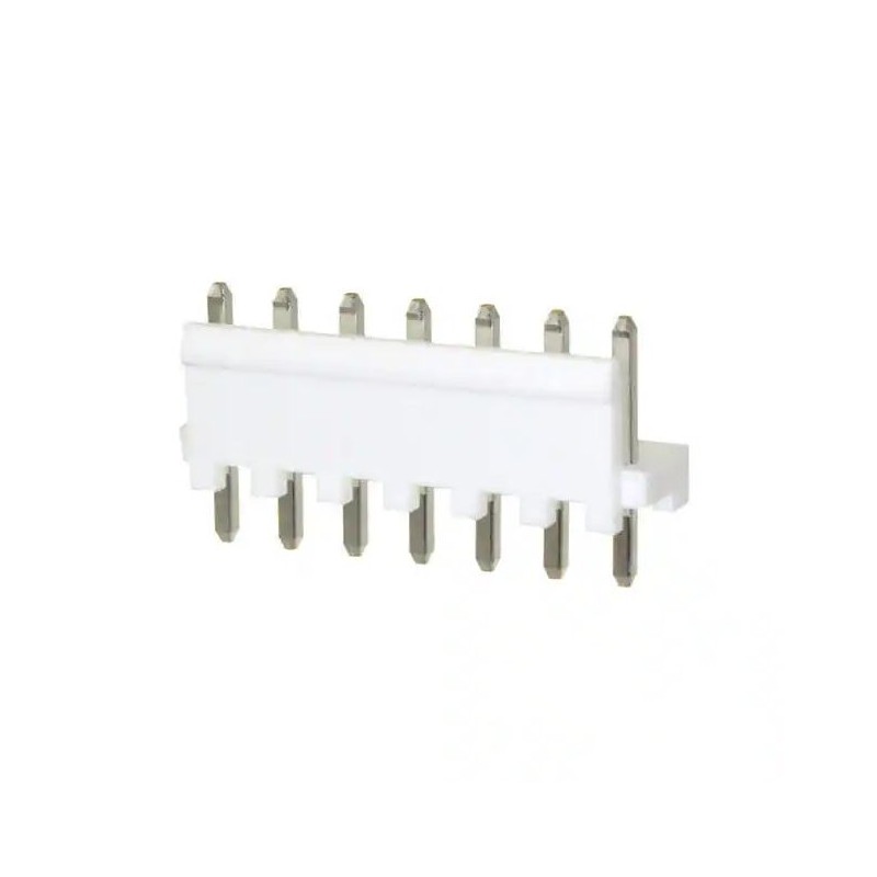 25 pcs - JST VH Series Top Entry Through Hole PCB Header, 7 Contact(s), 3.96mm Pitch, 1 Row(s), Shrouded