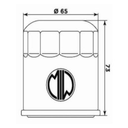 Oil filter h1015 hf204 triumph tiger 800 955